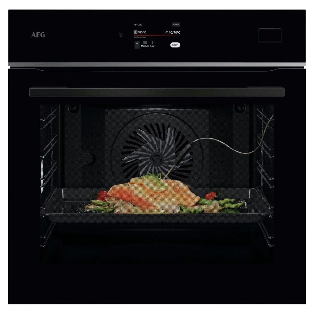 AEG TB8SB731AB Series 8000 Built In SteamPro Multifunction Oven – BLACK