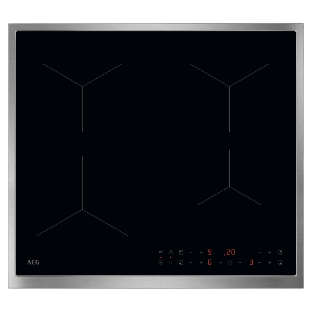AEG TN64IA00XB 58cm Series 5000 4 Zone Induction Hob – STAINLESS STEEL