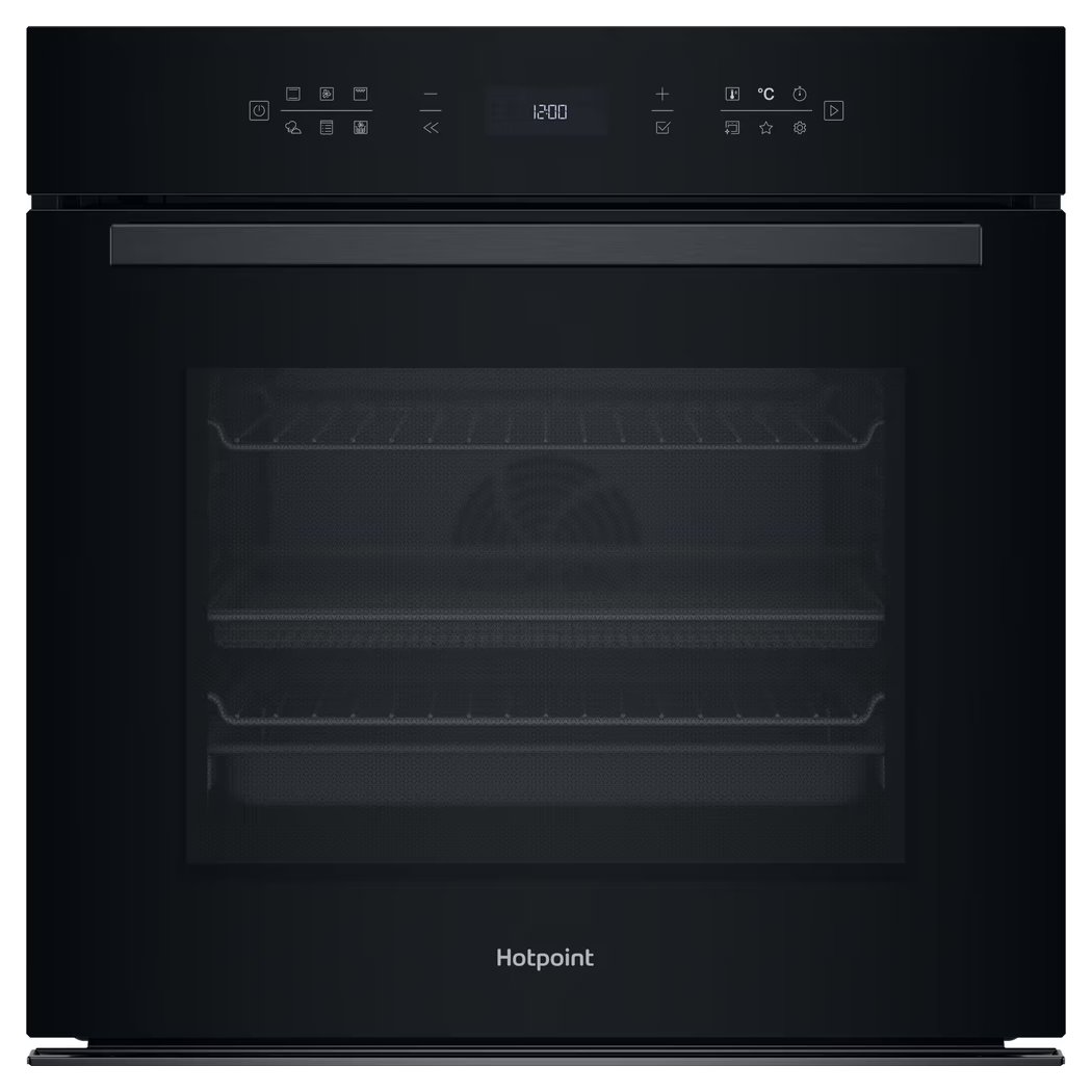 Hotpoint HOI68PT1SBUK Pyrolytic Multifunction Single Oven - BLACK