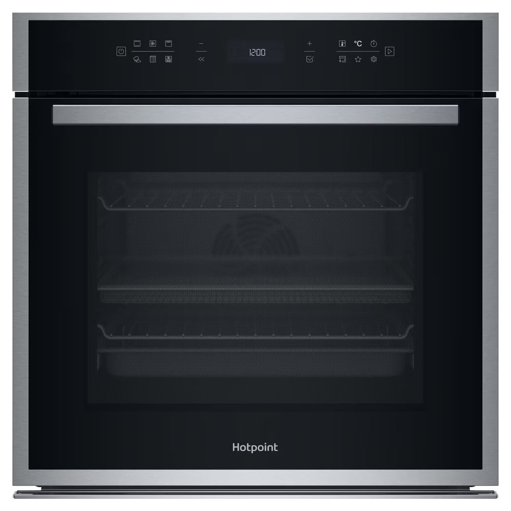 Hotpoint HOI68PT1SXUK Pyrolytic Multifunction Single Oven - STAINLESS STEEL