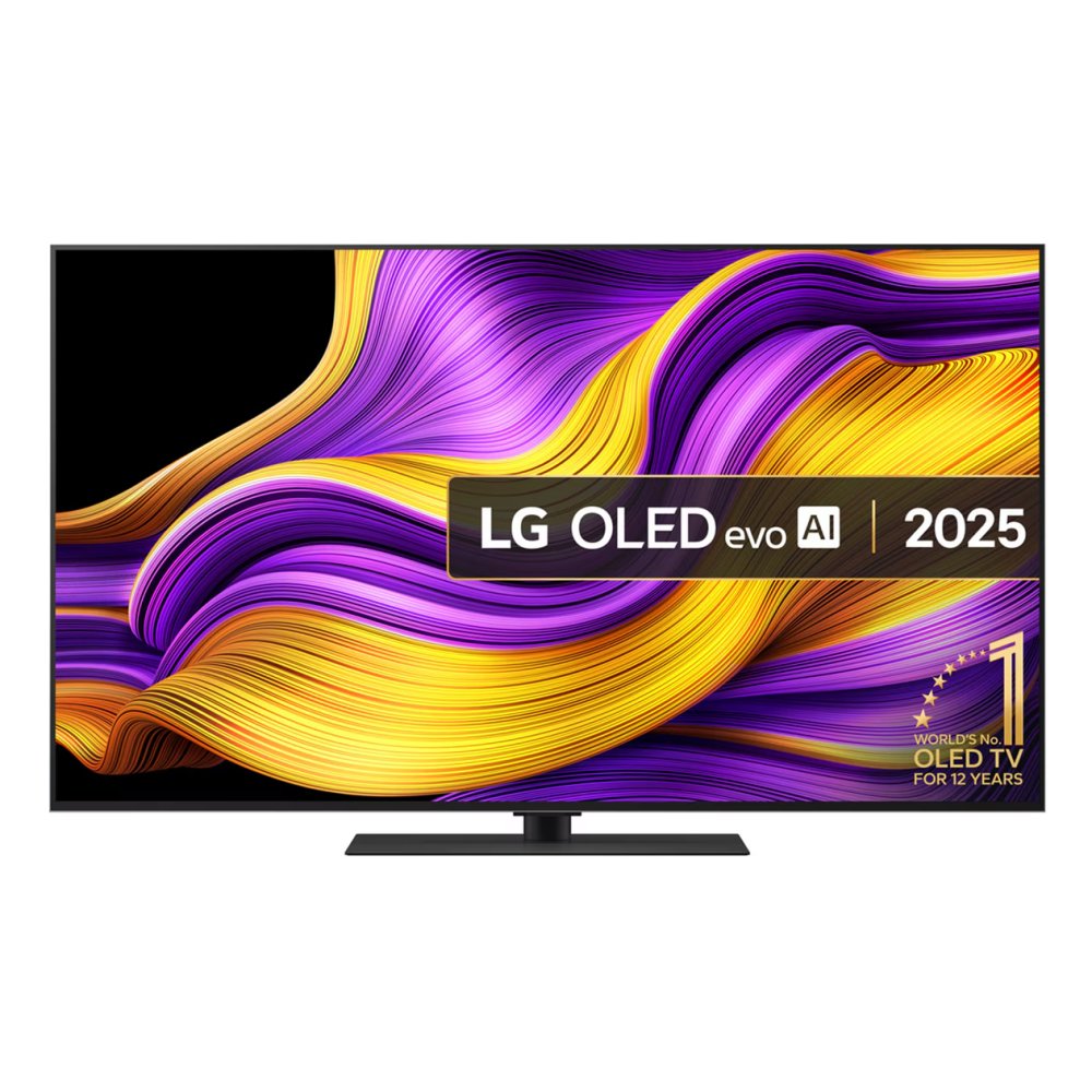 LG OLED55G56LS 2025 55″ Evo AI G5 OLED 4K Smart TV – SILVER
