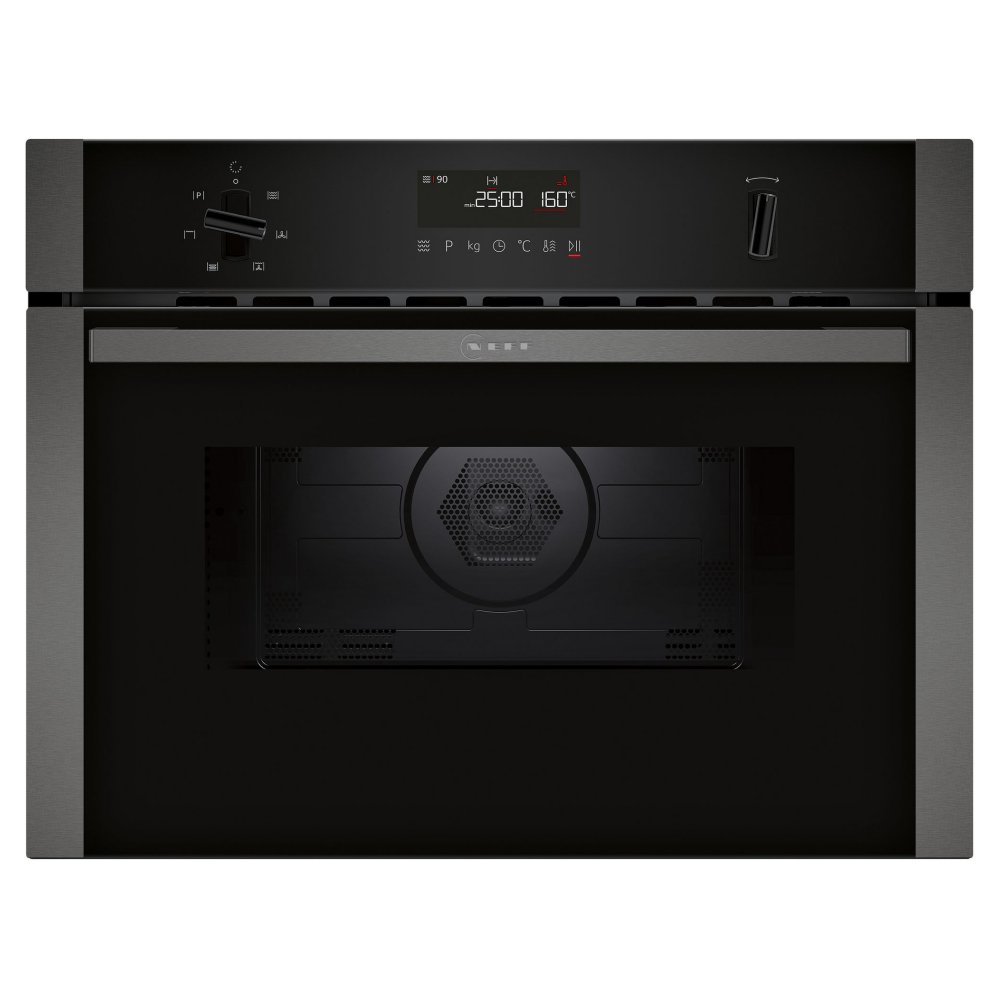 Neff C1AMG84G1B N50 Built In Compact Microwave Oven in Graphite Grey 9