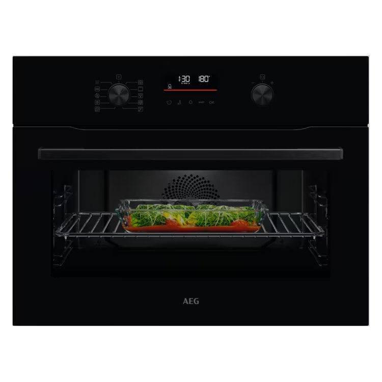 AEG OK6NK40K Series 6000 Built In Combi Microwave For Tall Housing – BLACK