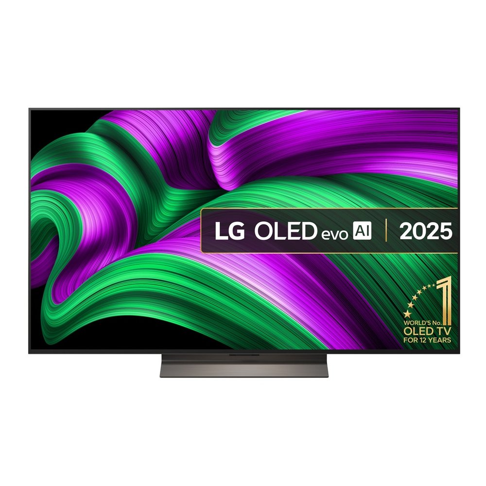 LG OLED55C56LB 2025 55″ Evo AI C5 OLED 4K Smart TV – BLACK