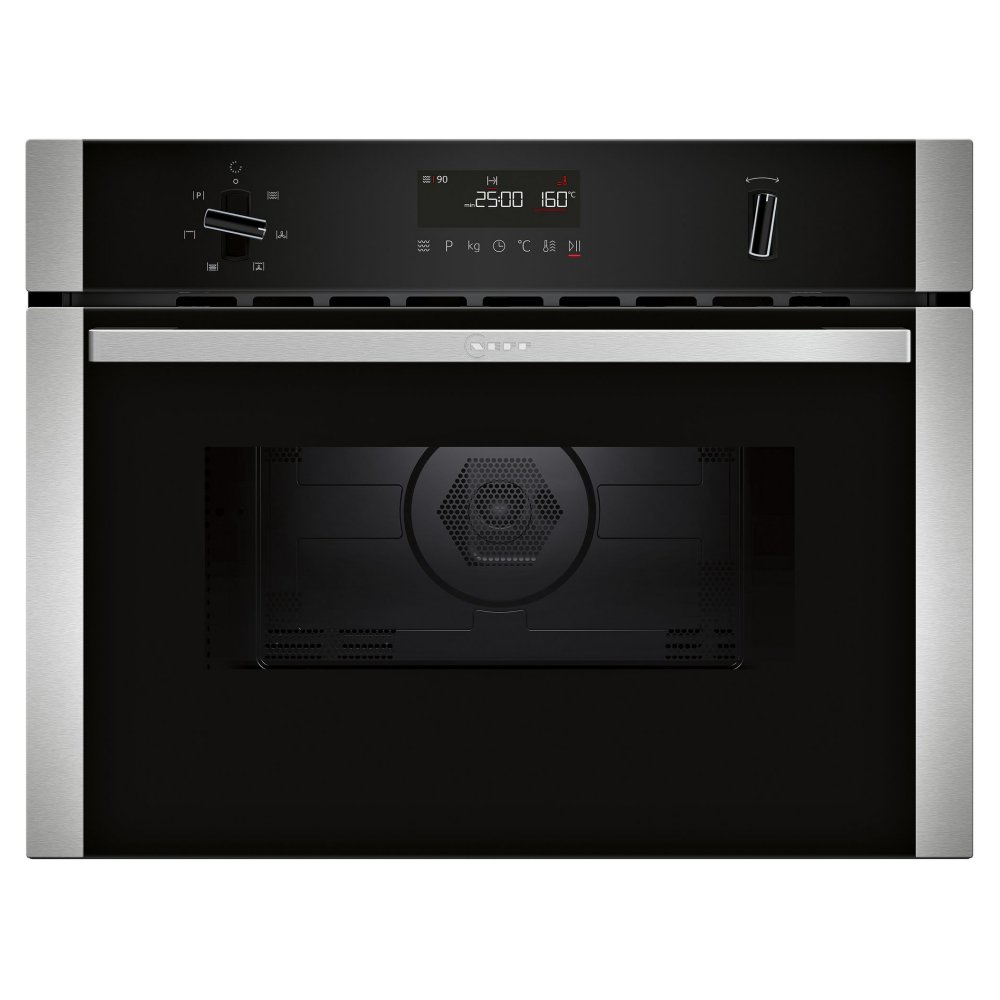 Neff C1AMG84N1B N50 Built In Compact Microwave Oven in Stainless Steel
