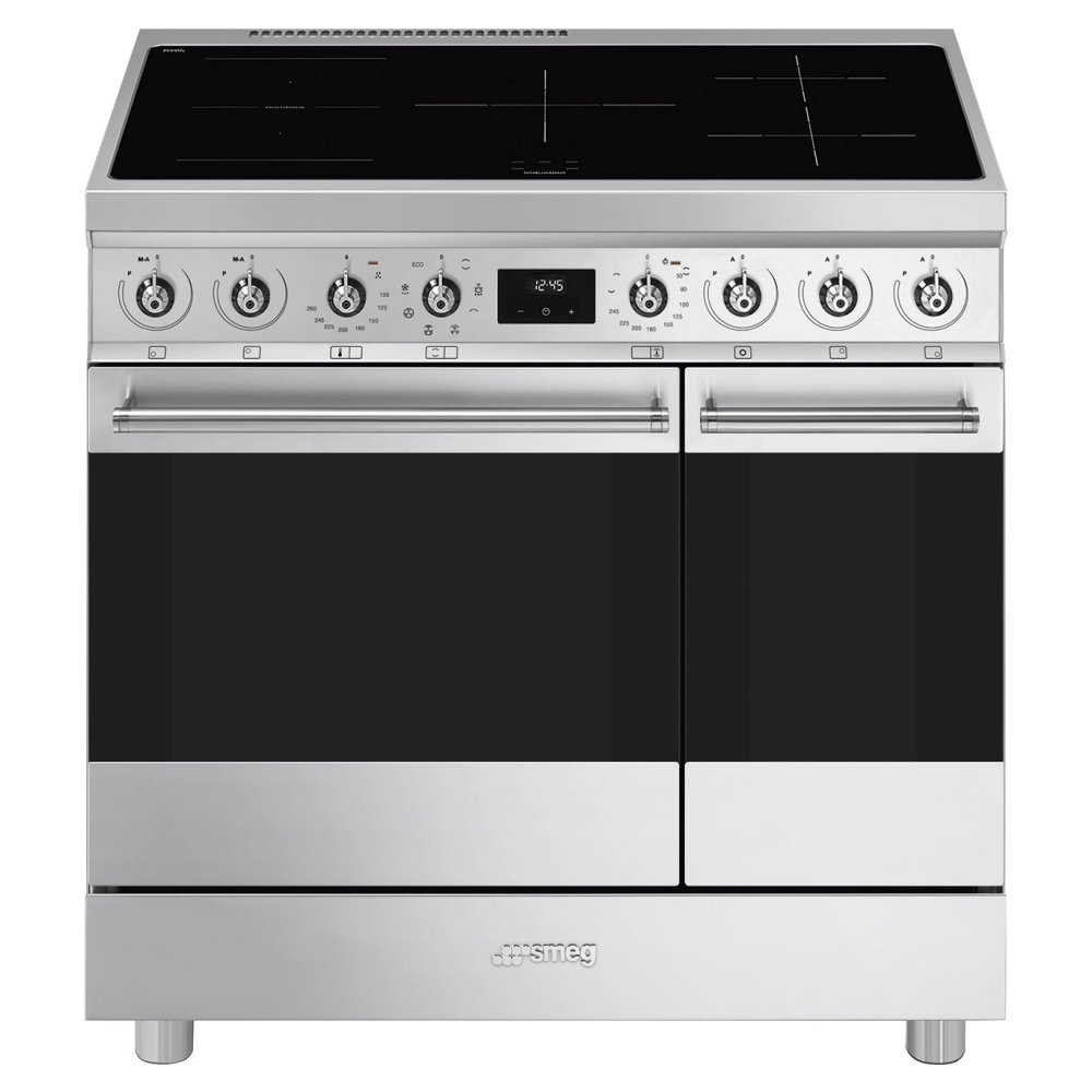 Smeg C92IMX2 90cm Classic Induction Range Cooker – STAINLESS STEEL