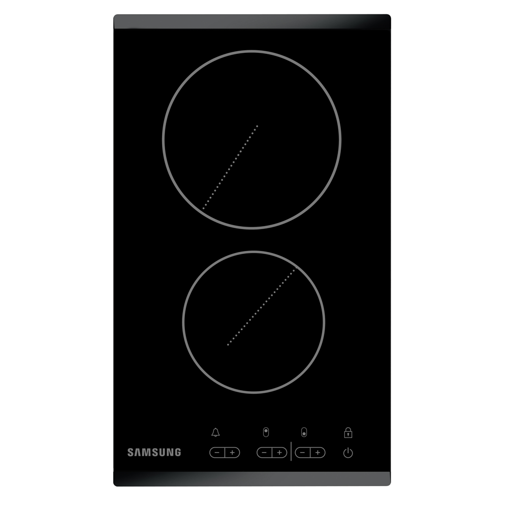 Samsung C21RJAN/EU 29cm 2 Zone Ceramic Domino Hob – BLACK