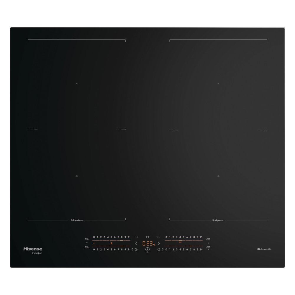 Hisense HI6442BSCWF 60cm 4 Zone Area Flex Induction Hob – BLACK