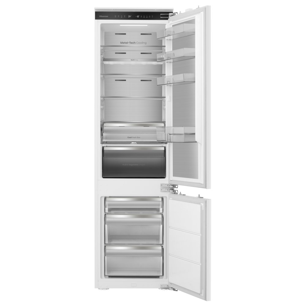 Hisense RB5B280SSWC 193cm Integrated 70/30 Frost Free Fridge Freezer
