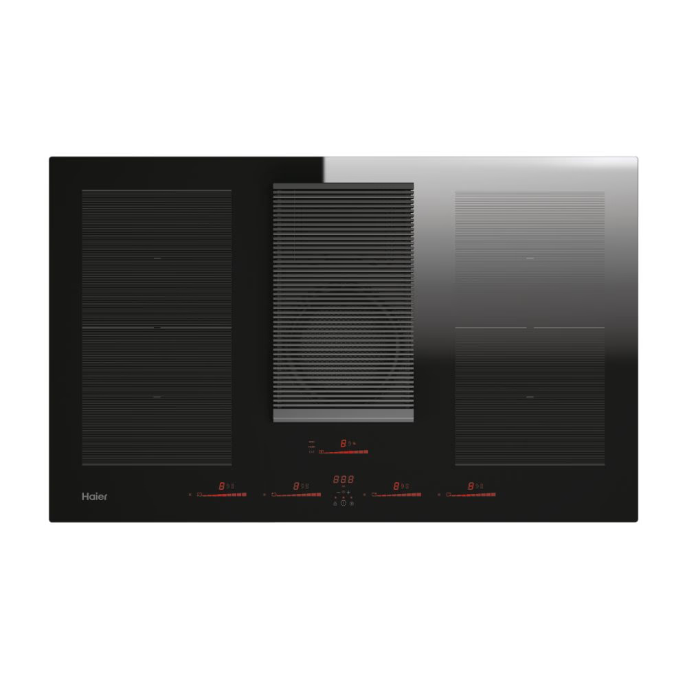 Haier HAIH8IFMCF 33803037 83cm Air Venting Flex Induction Hob - BLACK