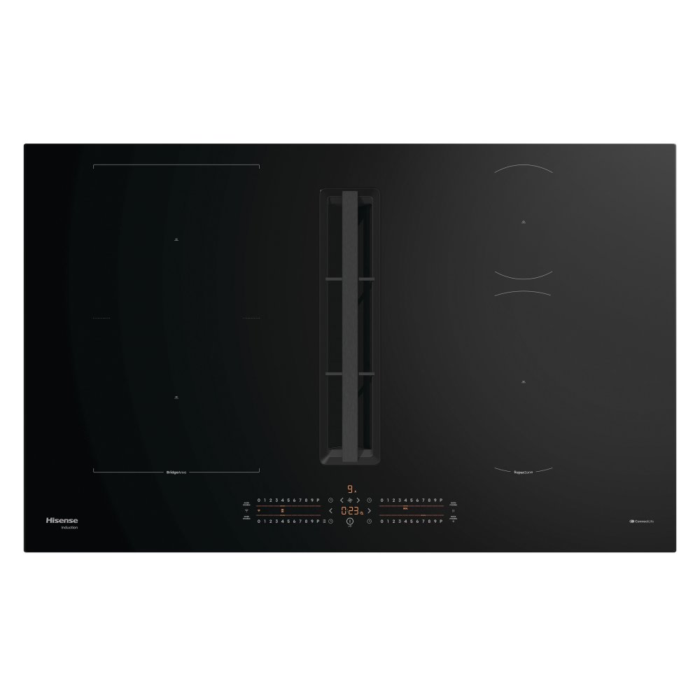 Hisense HEH8432BSCWF 83cm Air Venting Induction Hob – BLACK