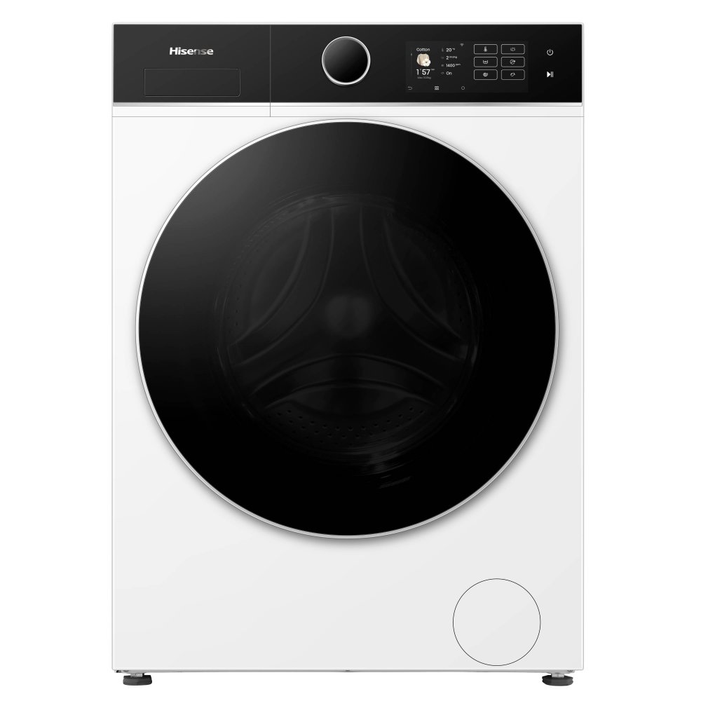 Hisense WF5I1045BWQ 10.5kg 5I KitchenFit Series AutoDose WiFi enabled Washing Machine 1400rpm – WHITE