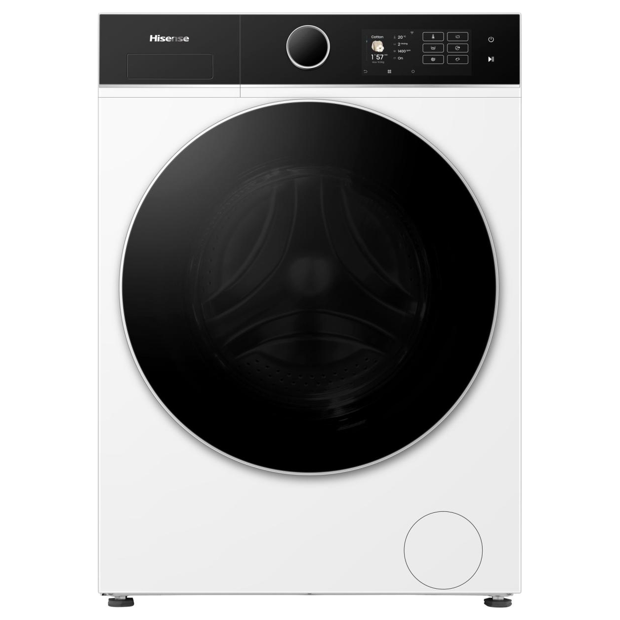 Hisense WF5I1045BWQ 10.5kg 5I KitchenFit Series AutoDose WiFi enabled Washing Machine 1400rpm – WHITE