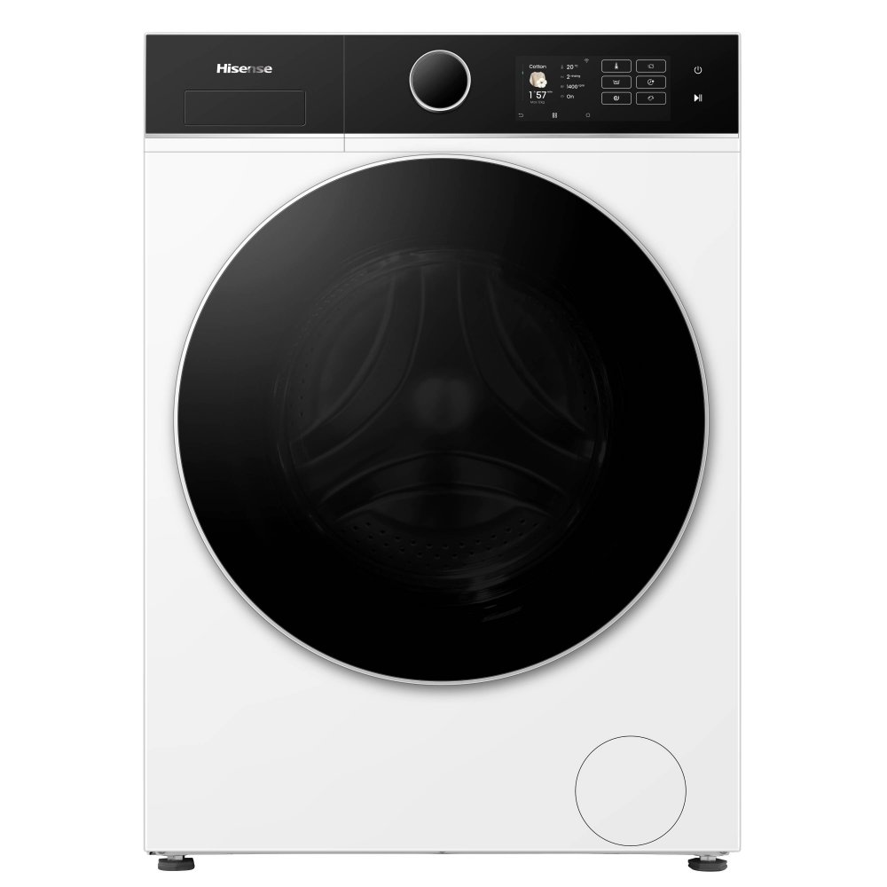 Hisense WF5I1245BWR 12kg 5I KitchenFit Series AutoDose WiFi enabled Washing Machine 1400rpm – WHITE