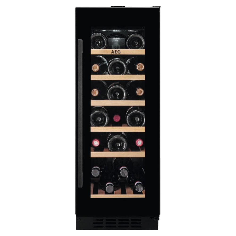 AEG AWS4020B5B Series 5000 30cm Undercounter Wine Cooler - BLACK