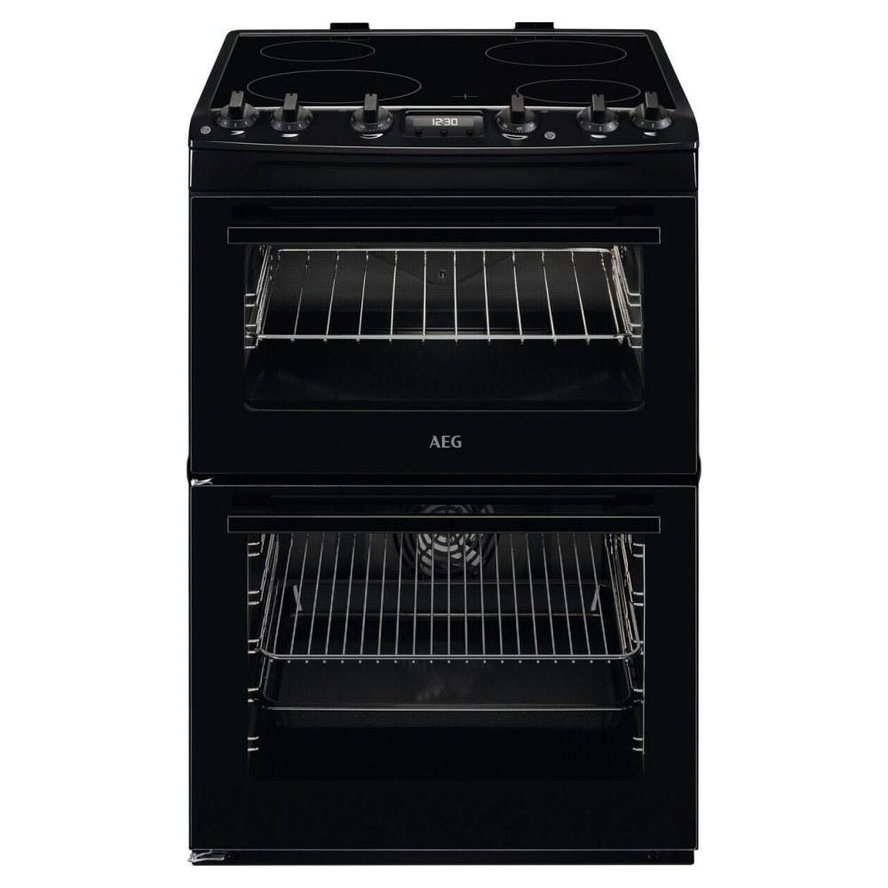 AEG CCX6540ACB 60cm Freestanding Electric Ceramic Cooker – BLACK