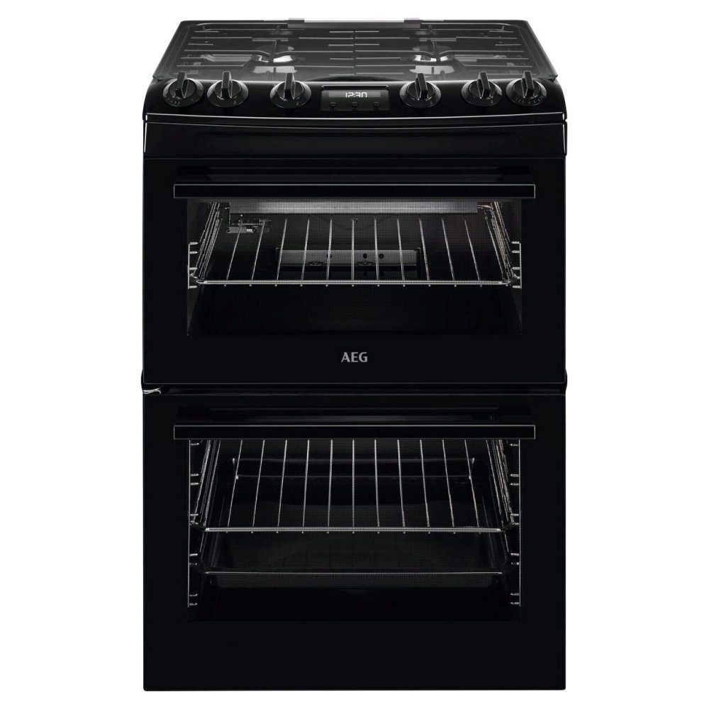 AEG CGX6130ACB 60cm Freestanding Gas Cooker – BLACK