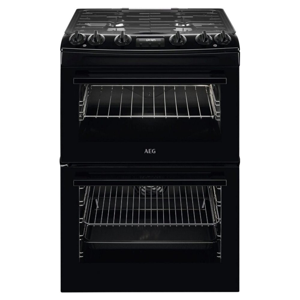 AEG CKX6540ACB 60cm Freestanding Dual Fuel Cooker – BLACK