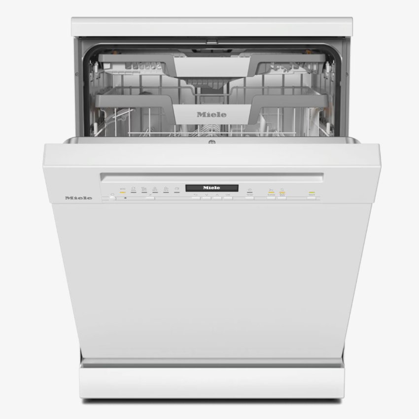 Miele G7040SCWH 60cm Freestanding Autodos PowerDisk Dishwasher - WHITE