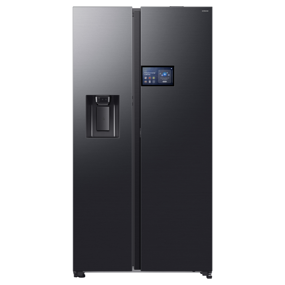 Samsung RS90F64EDFEU American Style Fridge Freezer With Ice & Water – BLACK STEEL