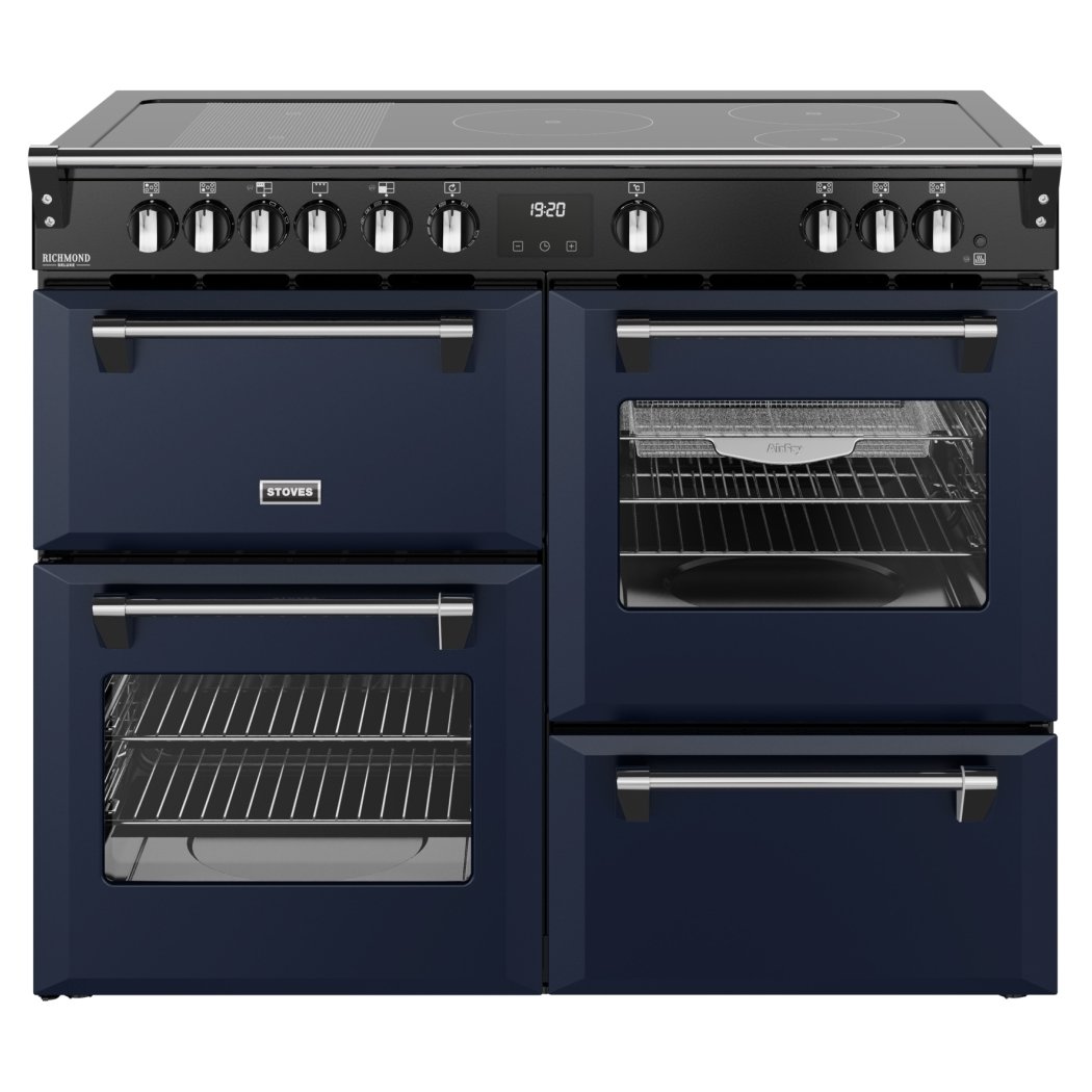 Stoves ST DX RCA RICH 110EI RTY MBL 12036 Richmond DX 110cm Induction Range Cooker – MIDNIGHT BLUE