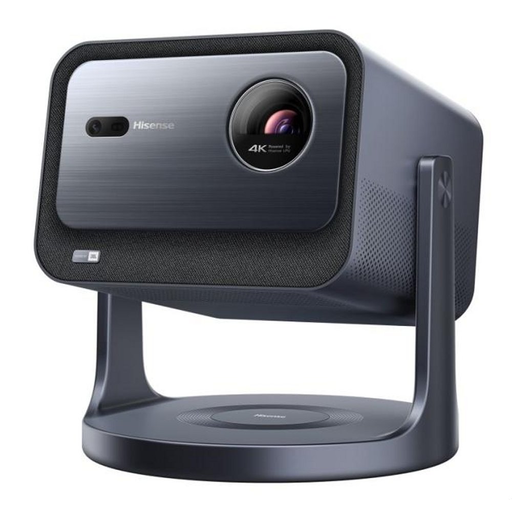 Hisense C2TUK 2025 4K Ultra HD Smart Mini Projector TV - SILVER