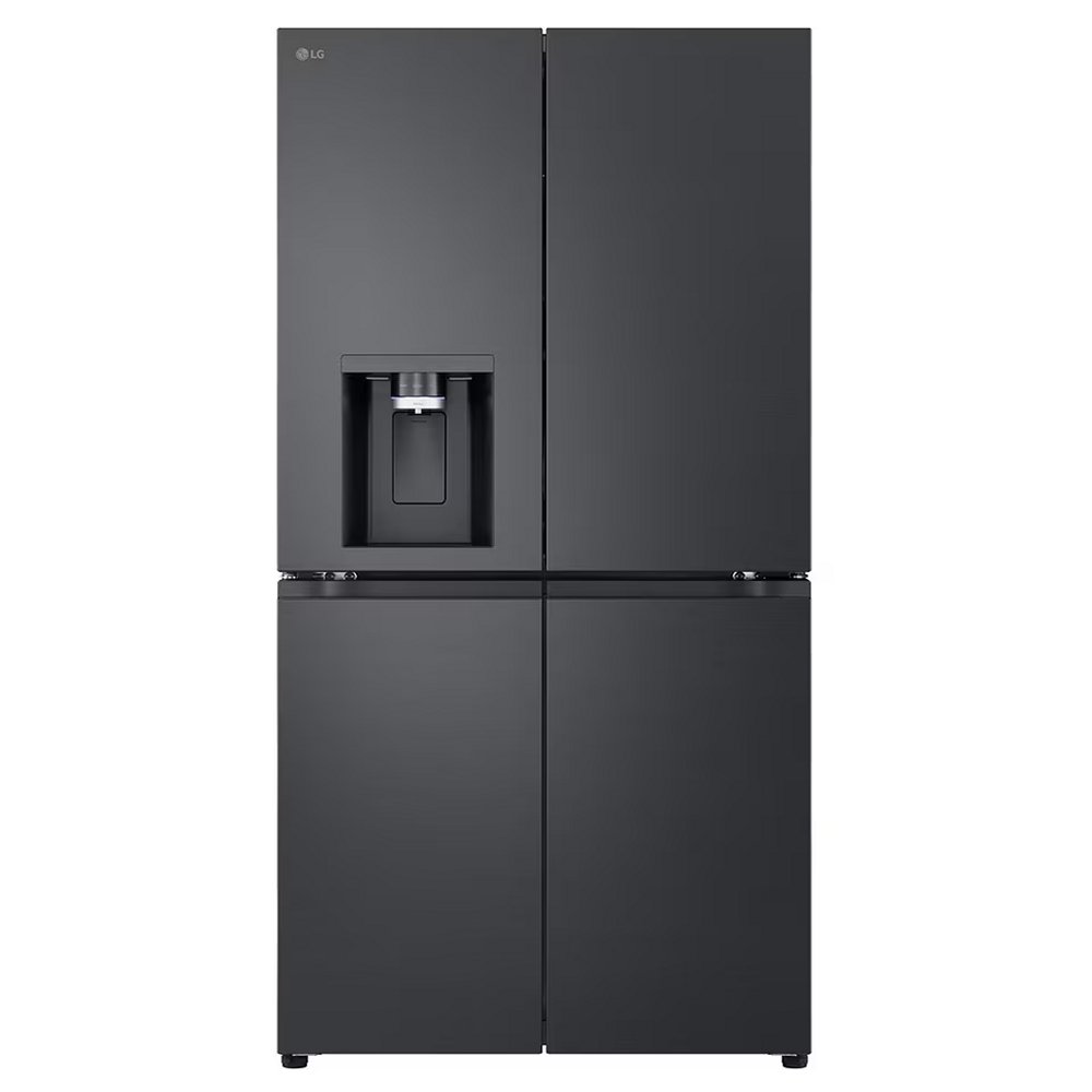 LG GMF960EV4E French Style Fridge Freezer With Water Dispenser – BLACK STEEL
