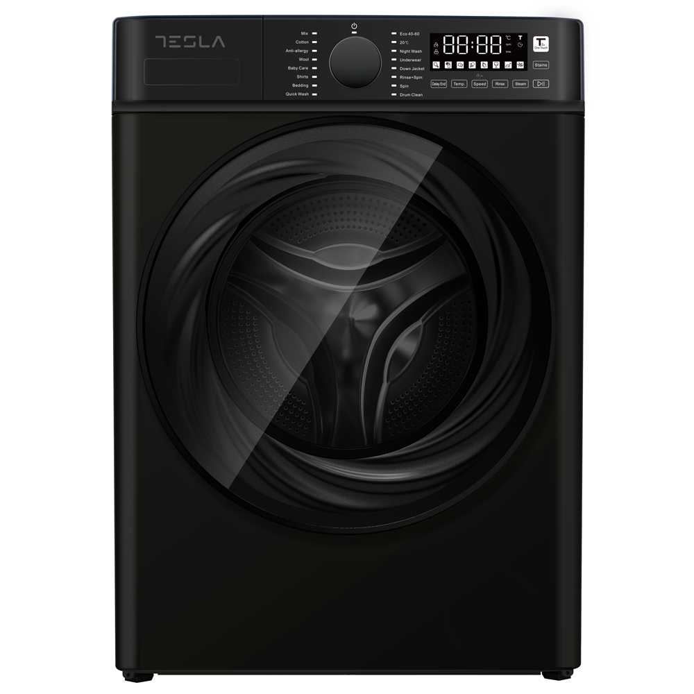 Tesla TWM101400B 10kg Washing Machine 1400rpm – BLACK