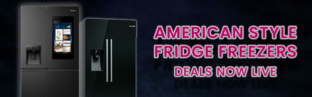 Black Friday American Style fridge freezers deals now live! Click here to shop.
