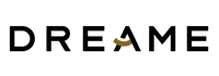 Dreame logo in black and gold