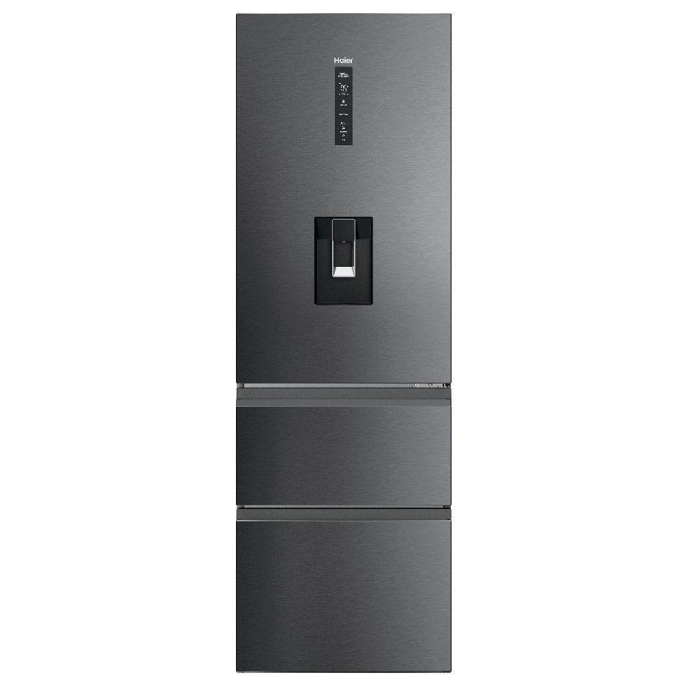 Haier HTW5618EWMP 185cm High 60 40 Frost Free Fridge Freezer in Dark I