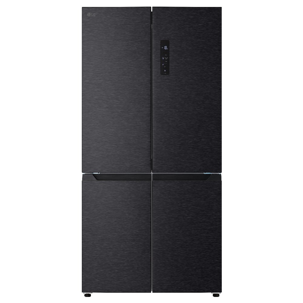 LG GMM42ABBEH American Fridge Freezer in Matte Black Frost Free