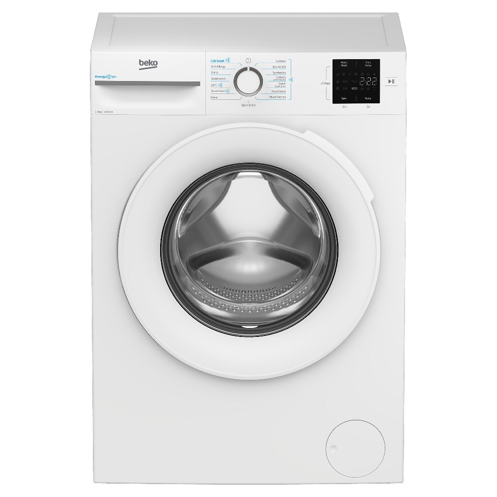 Beko BM3WT3941W 9kg 1400 Spin Washing Machine in White A Rated ProSmar