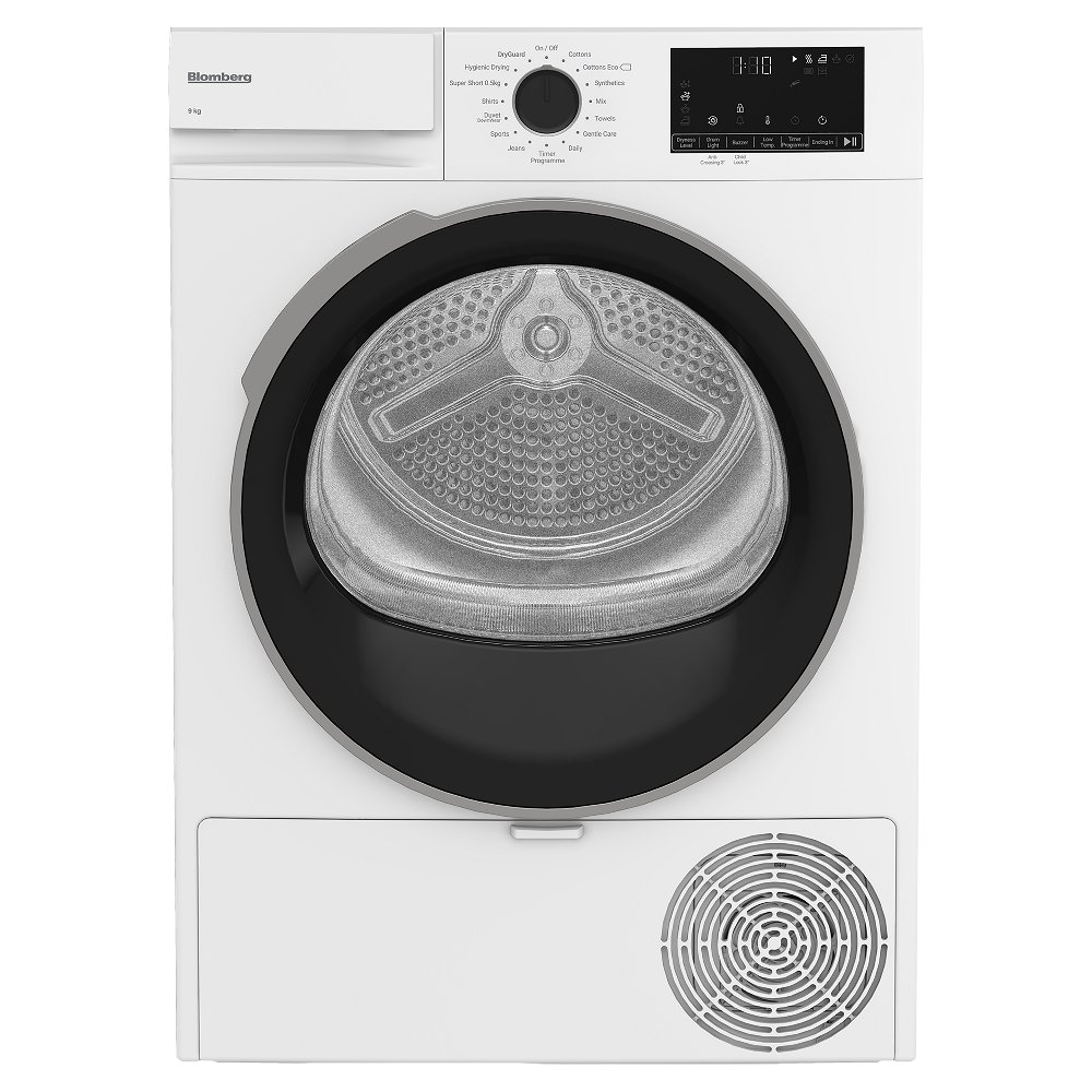 Blomberg LTA19321W 9kg Heat Pump Condenser Dryer White A Rated Sensor