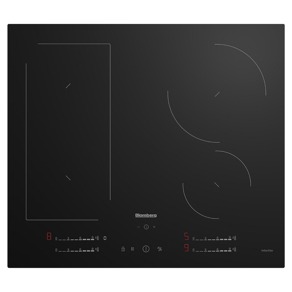 Blomberg MIN74387NP 60cm 4 Zone Induction Hob in Black Touch Control