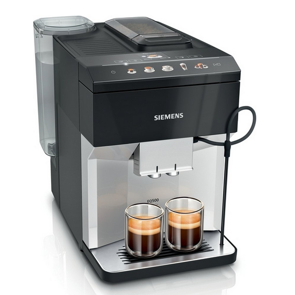 Siemens TP515GB1 EQ500 Freestanding Fully Automatic Coffee Machine - SILVER