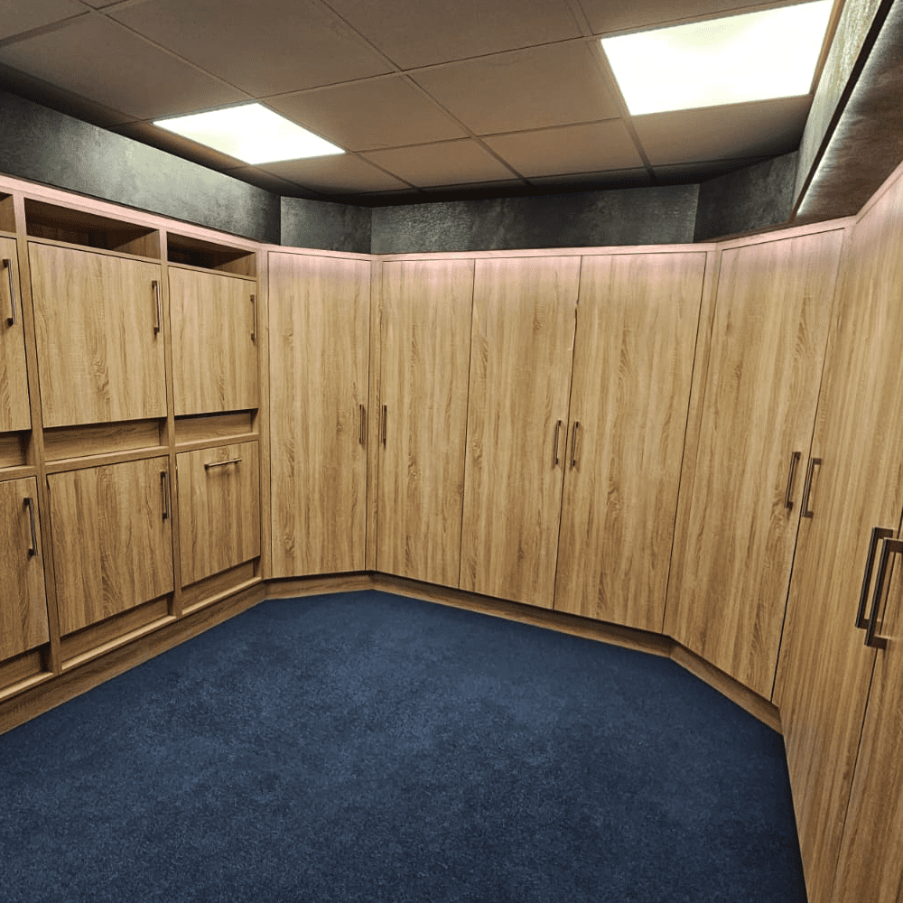 Image of our built in refrigeration room