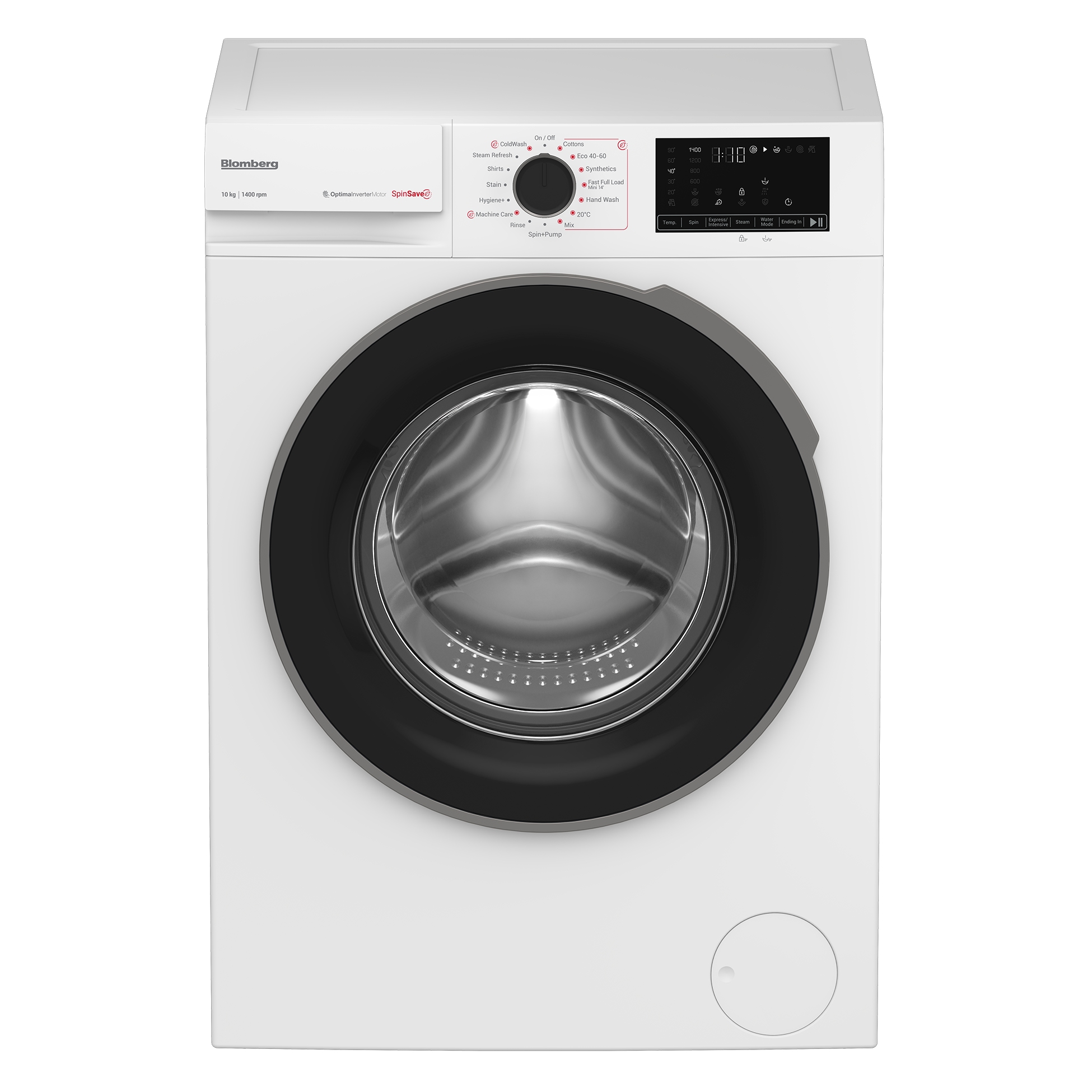 Blomberg LWA210461W 10kg 1400 Spin Washing Machine in White A Rated St