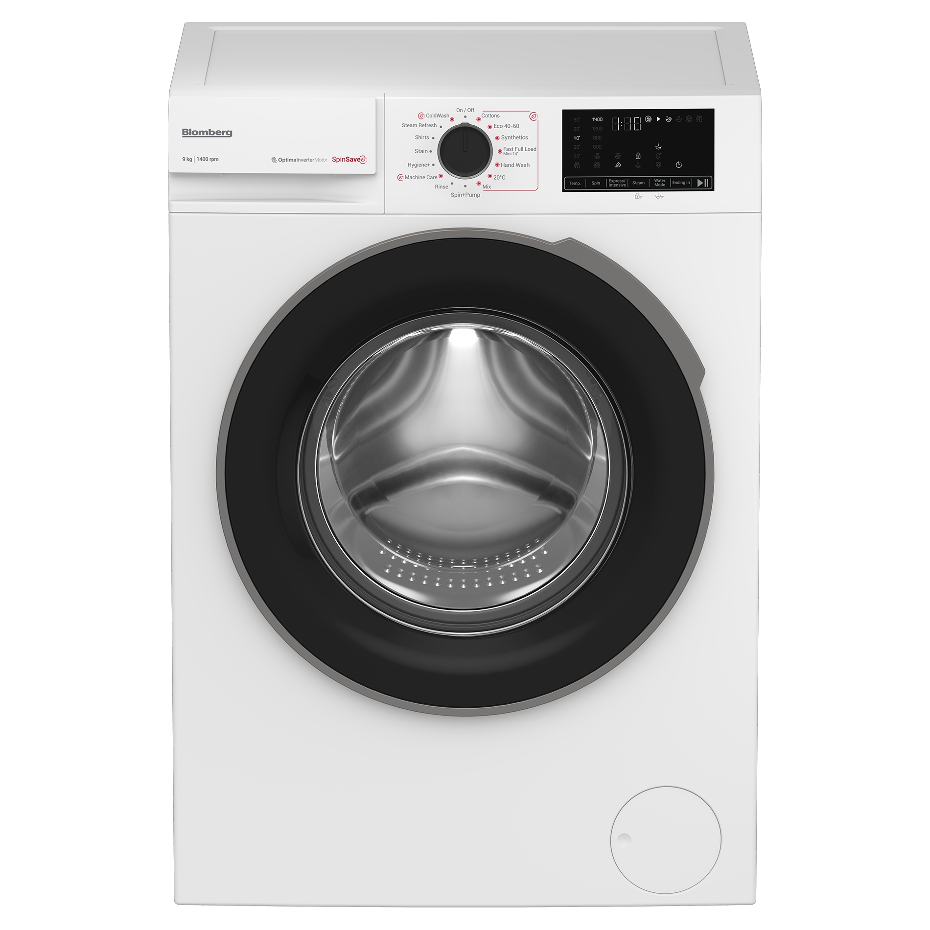 Blomberg LWA29461W 9kg 1400 Spin Washing Machine in White A Rated Stea