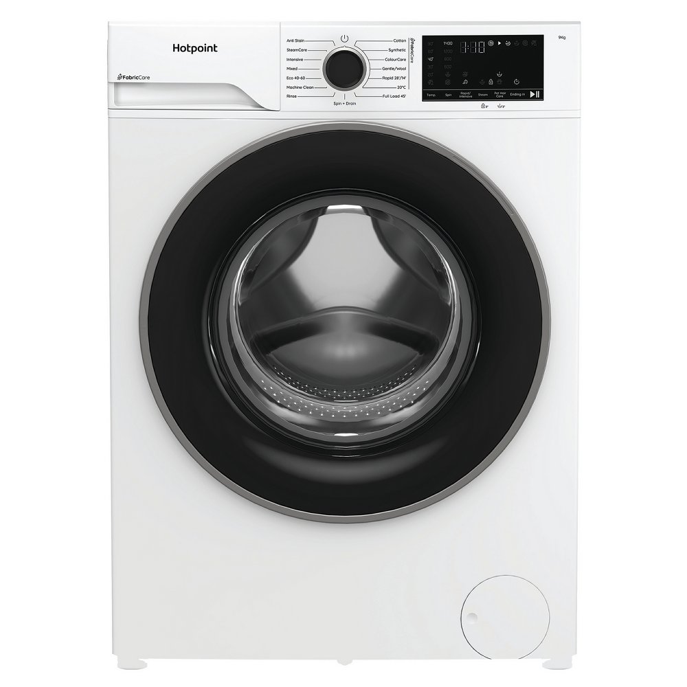 Hotpoint HBWH93CAREUK 9kg 1400 Spin Washing Machine in White A Rated F