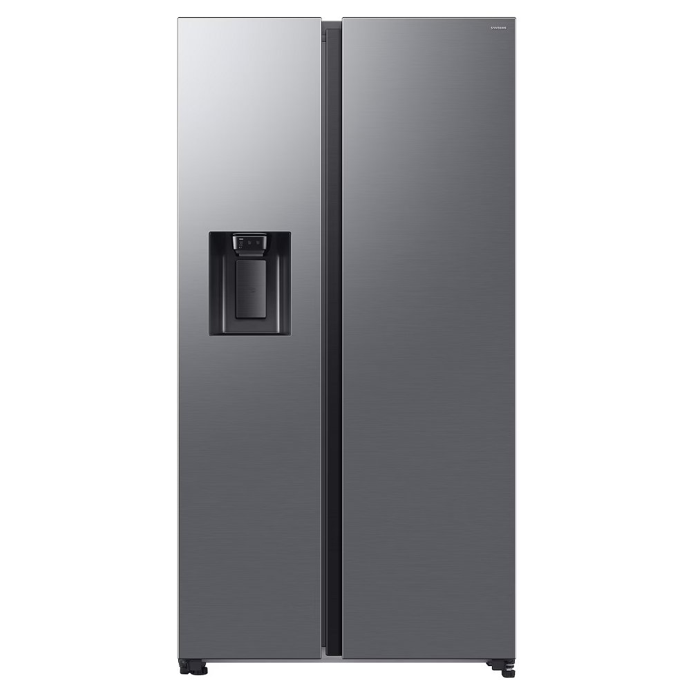 Samsung RS70F64KETEU AI Series 6 American Fridge Freezer in Silver wit