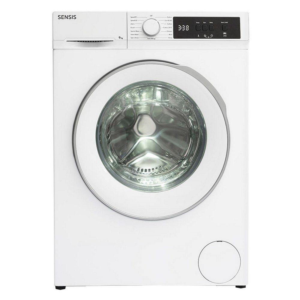 Sensis WMF01914AW 9kg 1400 Spin Washing Machine in White A Rated Eco L