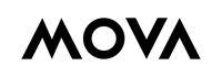 Mova logo in black