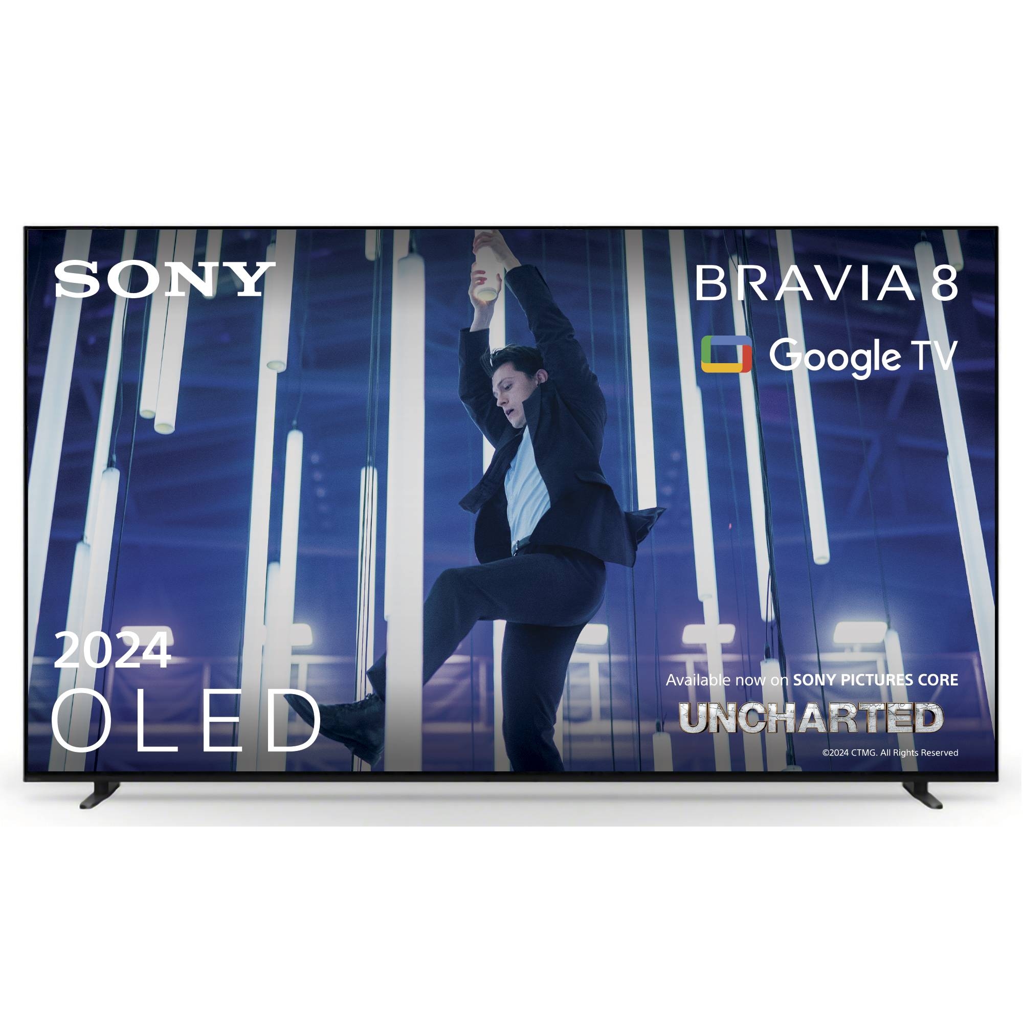 Sony K65XR80U 2024 65" 4K BRAVIA 8 OLED HDR Smart TV - BLACK