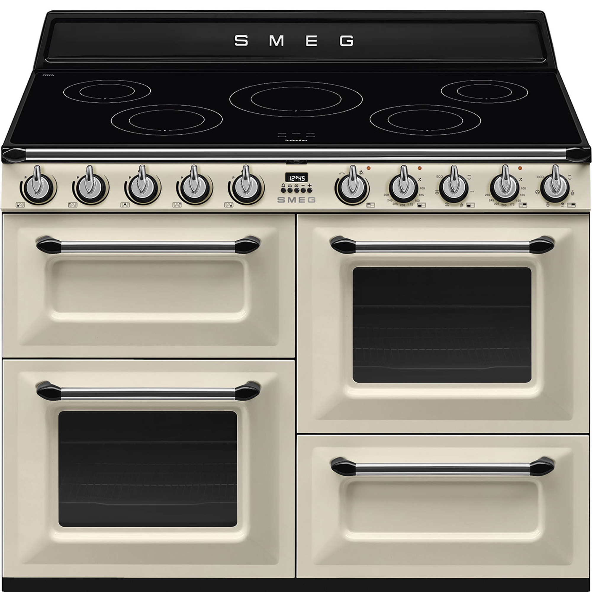 Smeg  110cm Victoria Induction Range Cooker TR4110IP2 - Cream