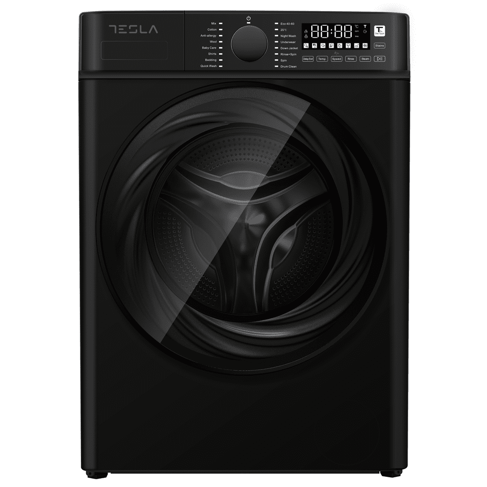 Tesla  10kg Washing Machine 1400rpm TWM101400B - Black
