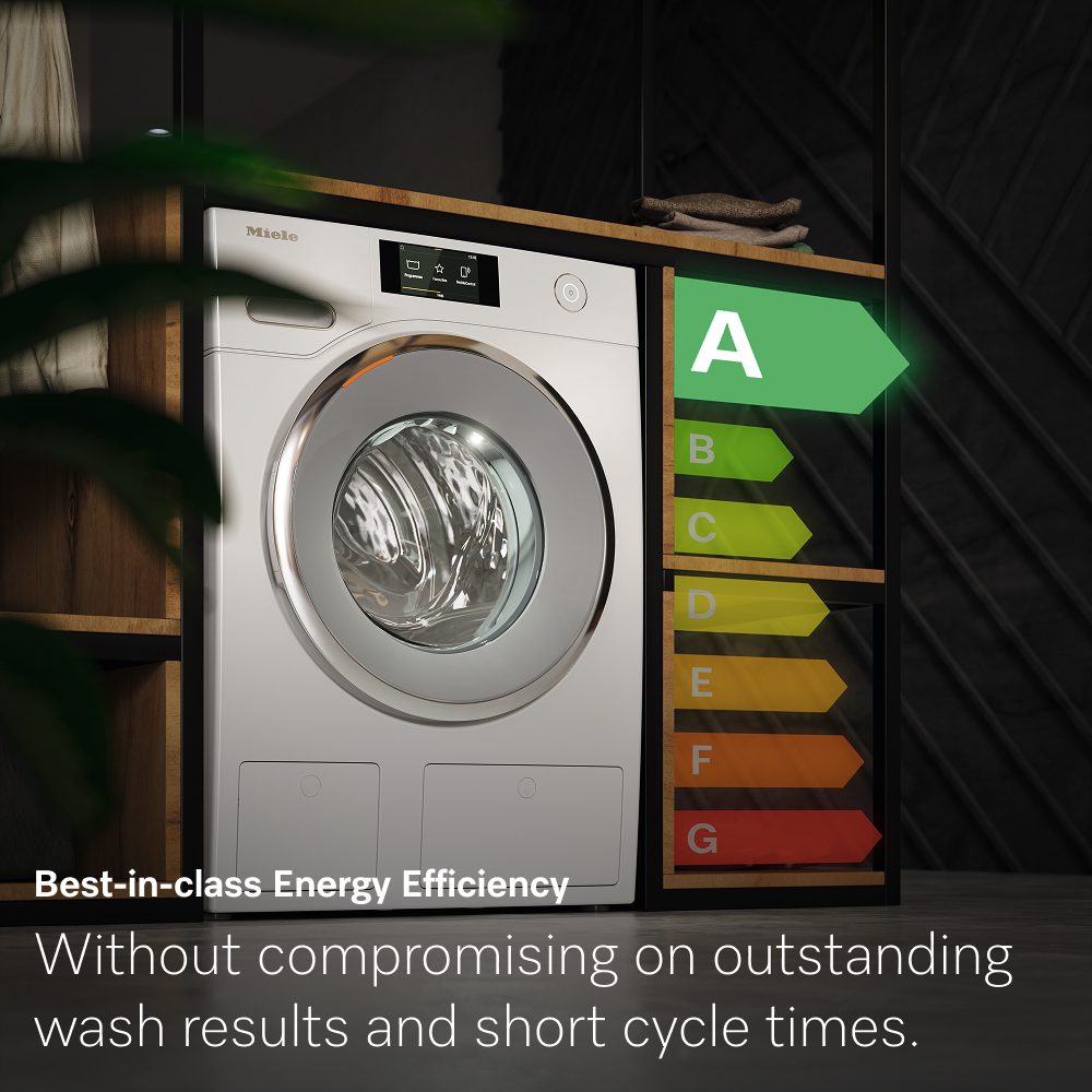 Miele 10kg W1 PowerWash Washing Machine 1400rpm WEK365WCS - White Miele 10kg W1 PowerWash Washing Machine 1400rpm WEK365WCS - White