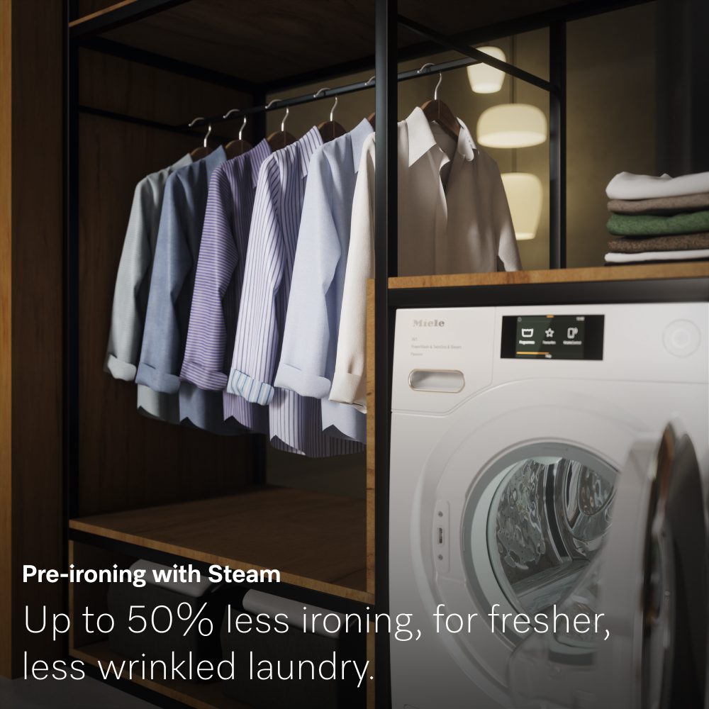 Miele 10kg W1 PowerWash Washing Machine 1400rpm WEK365WCS - White Miele 10kg W1 PowerWash Washing Machine 1400rpm WEK365WCS - White