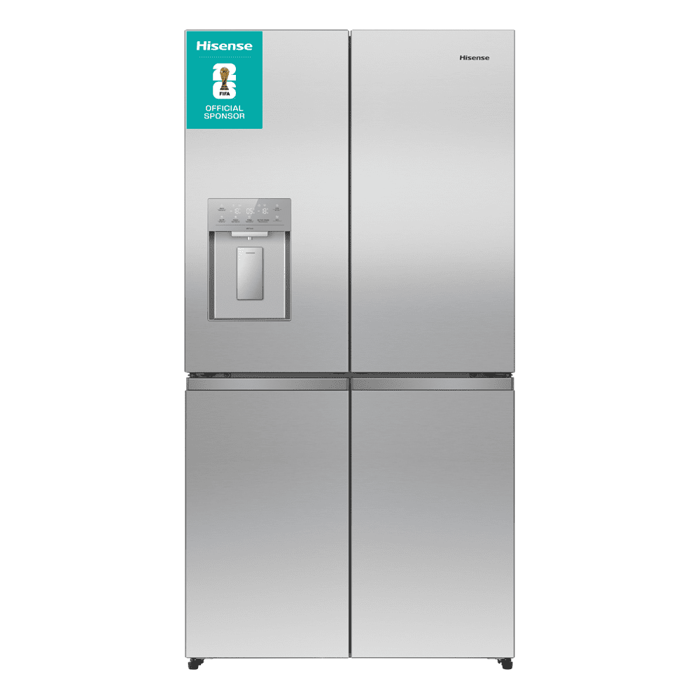 Hisense PureFlex Four Door Fridge Freezer Ice & Water Non Plumbed RQ5P640SYSD - Stainless Steel Hisense PureFlex Four Door Fridge Freezer Ice & Water Non Plumbed RQ5P640SYSD - Stainless Steel