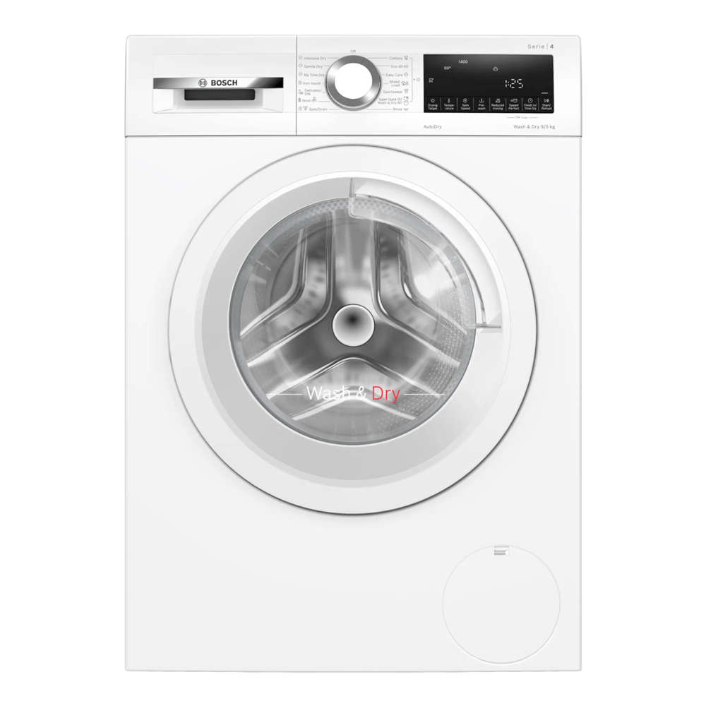 Bosch  9kg/5kg Series 4 Washer Dryer WNA144V9GB - White